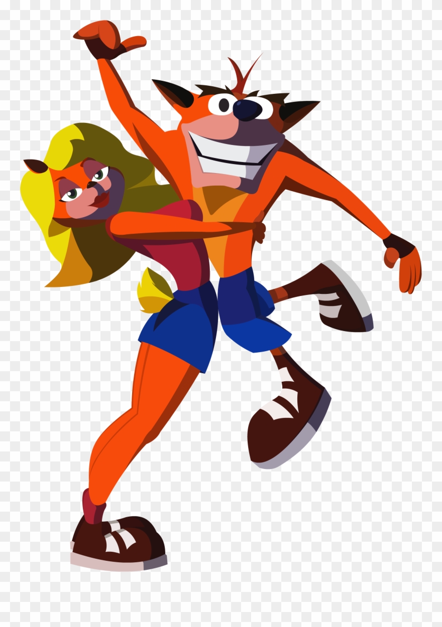 Crash And Tawna Bandicoot - Crash Bandicoot Y Tawna Clipart