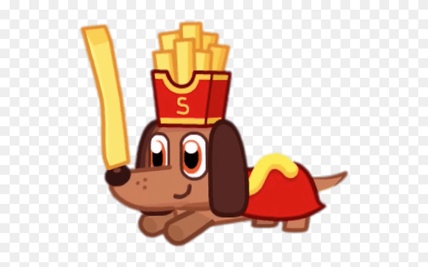 Frankie The Weenie Woofwoof Balancing Act - Cartoon Clipart