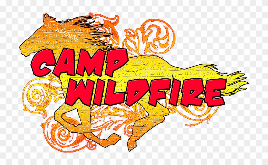 Camp Wildfire Logo - Illustration Clipart