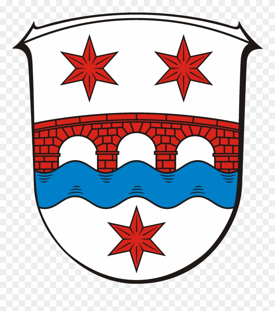 Wappen Hoechst Im Odenwald - Coat Of Arms Castle Clipart