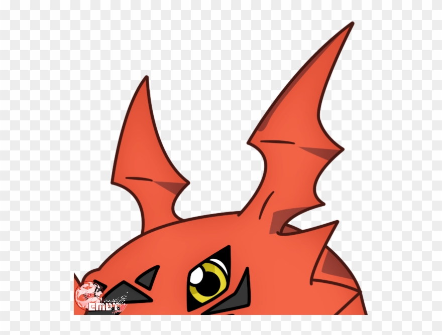 Hace Unos Días Que Guilmon Tiene Frío Cuando Guilmon - Guilmon Digimon Tamers Clipart