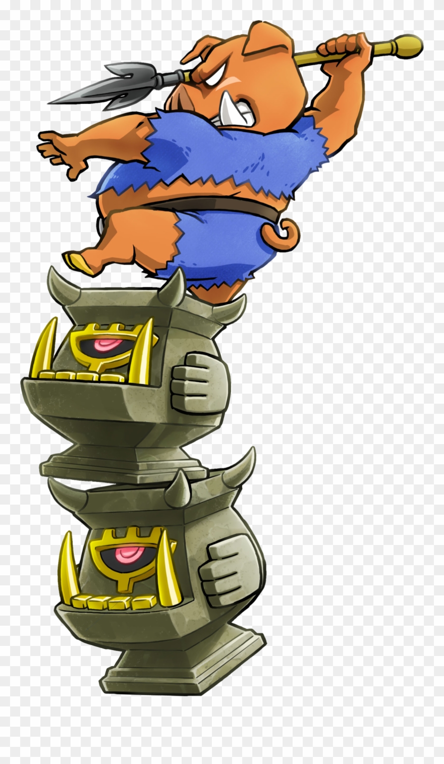 Legend Of Zelda Triforce Heroes Art Clipart