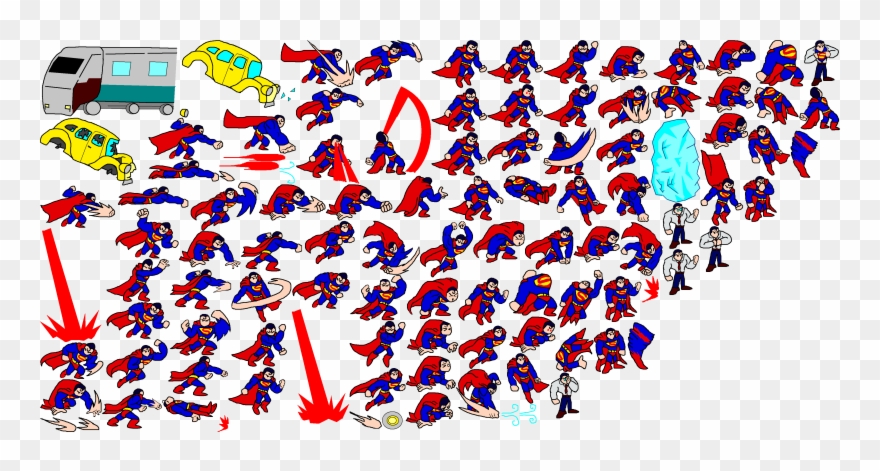 Sprite Sheet Png Clipart