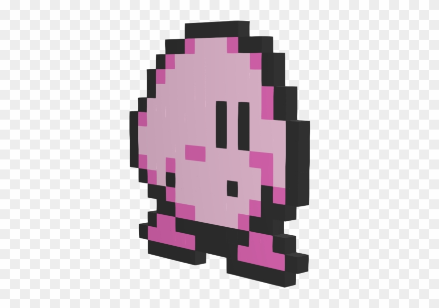 Kirby Sprite - Illustration Clipart