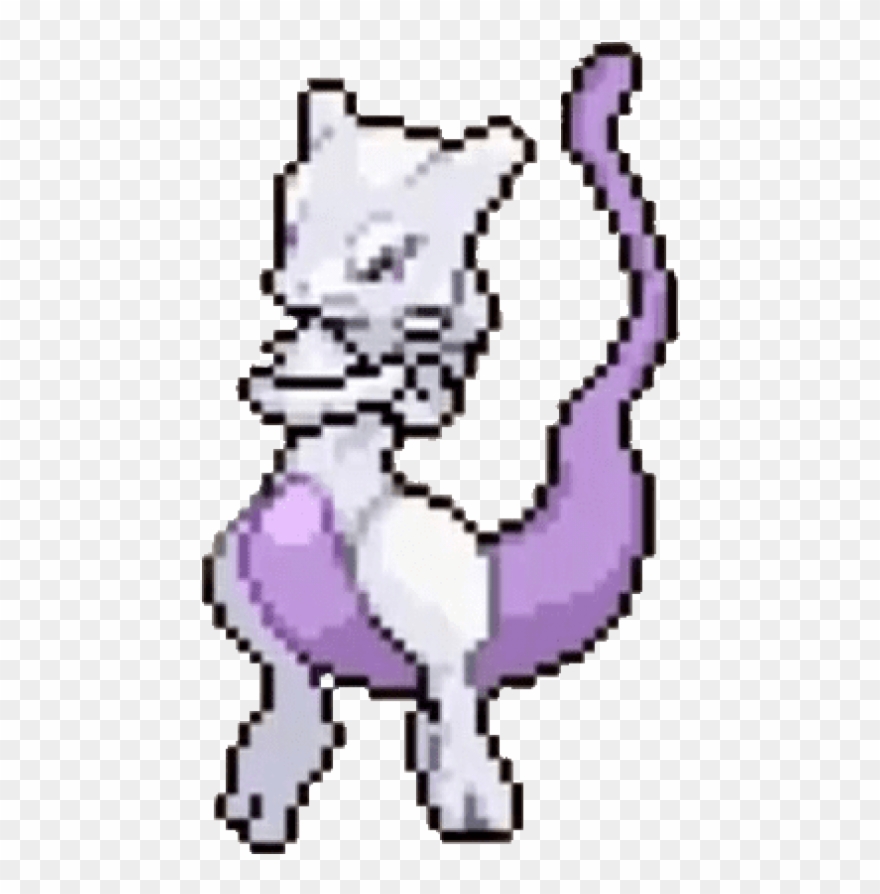 Free Png Download Mewtwo Sprite Png Images Background - Mewtwo Sprite Png Clipart