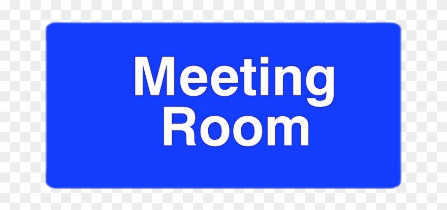 Meeting Room Sign - Sign Clipart