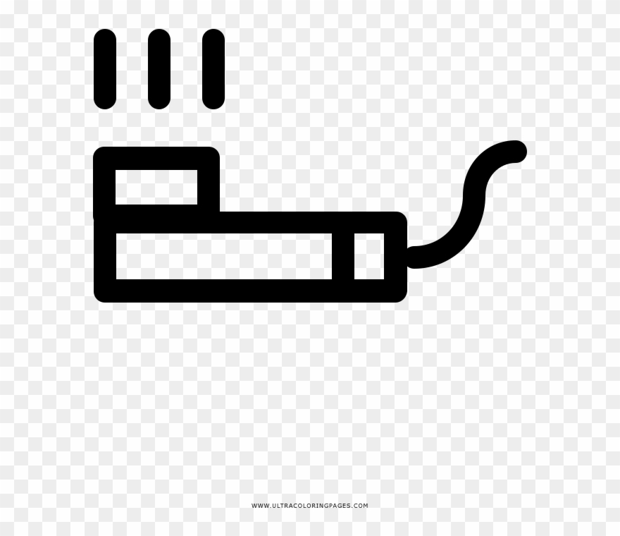 Hair Dryer Coloring Page - Illustration Clipart