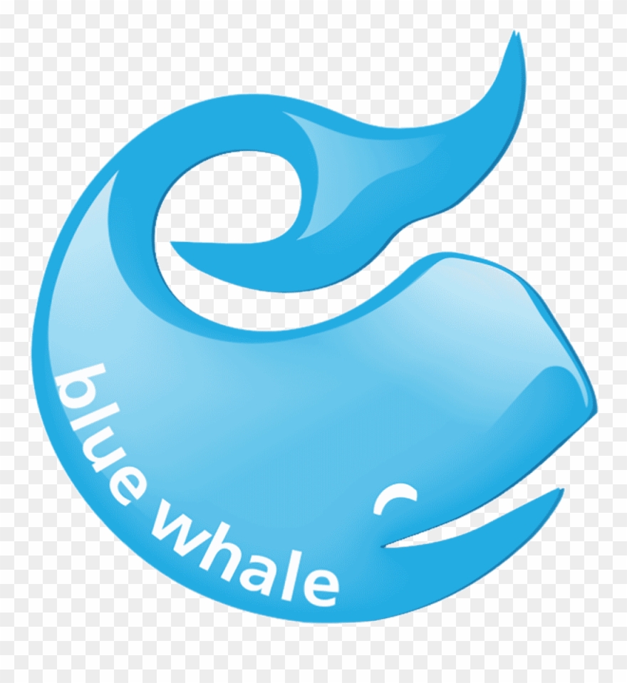Bluewhale-shaded - Blue Whales Logo Clipart