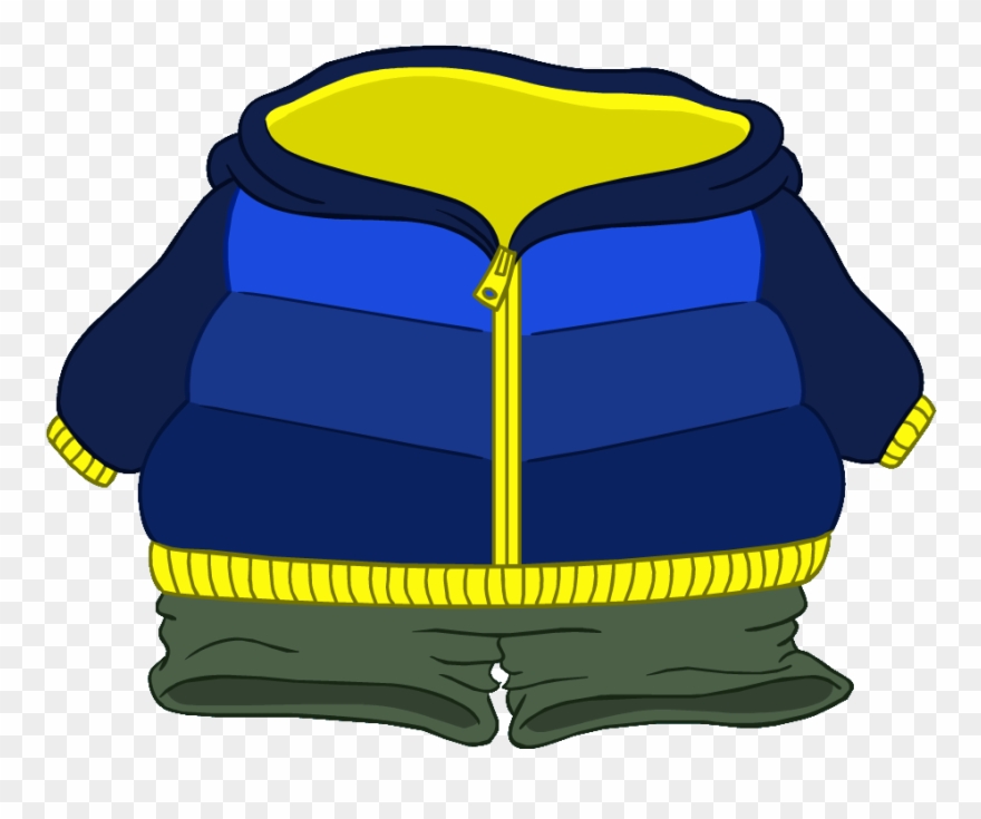 Blue Fade Hoodie - Club Penguin Blue Pennant Clipart