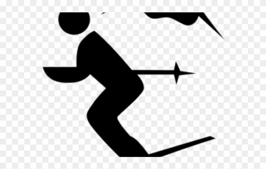 Skiing Clipart Ski Man - Ski Clip Art - Png Download
