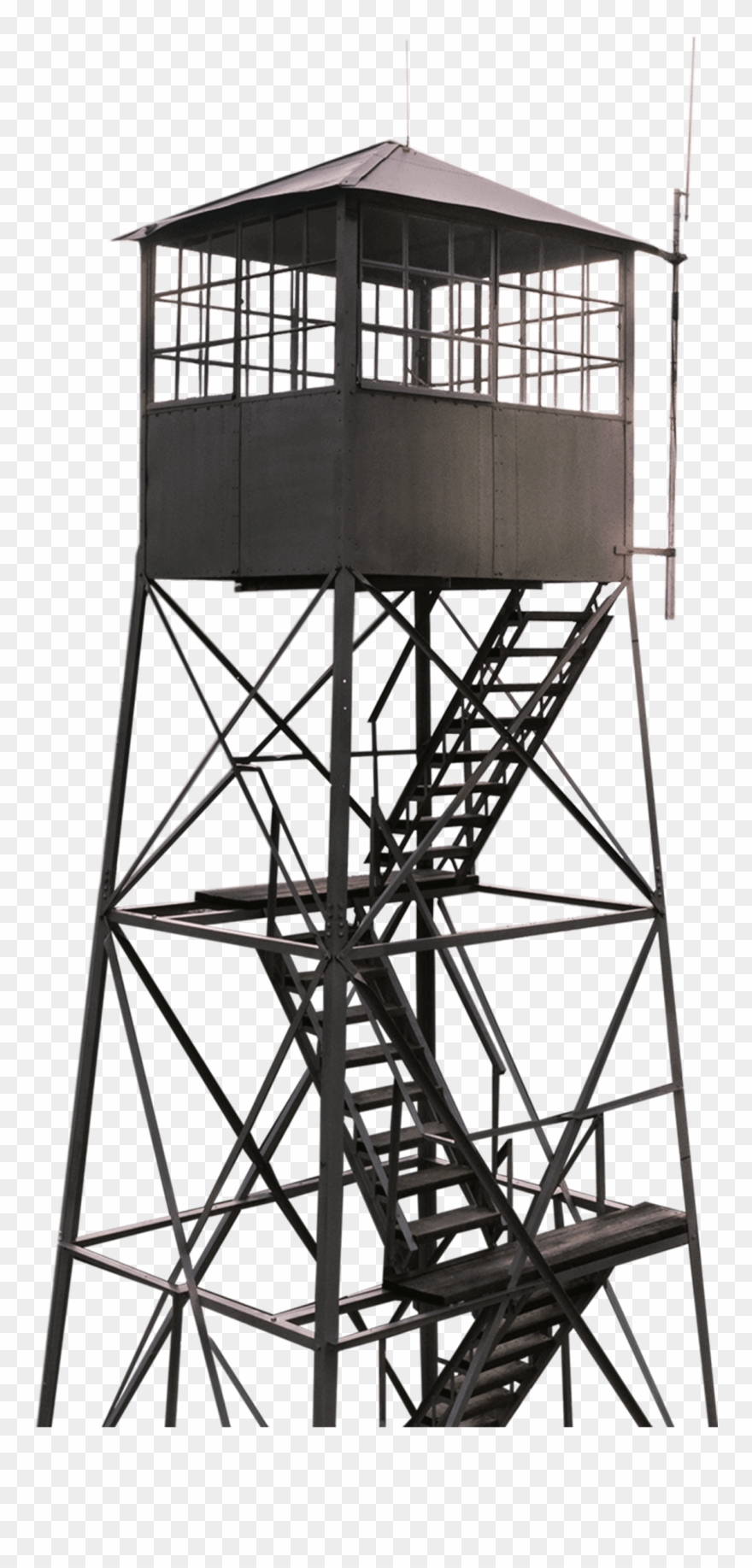 Watch Tower Skyline Skyline - Observation Tower Clipart