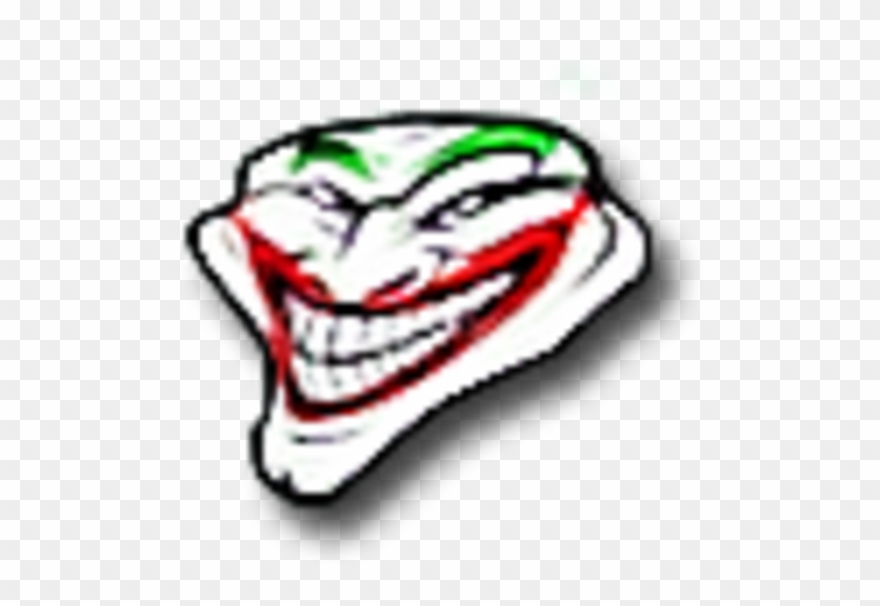 Trollface - The Trollker - Gang Weed Bottom Text Clipart