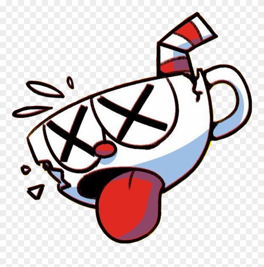 Cuphead Sticker Clipart