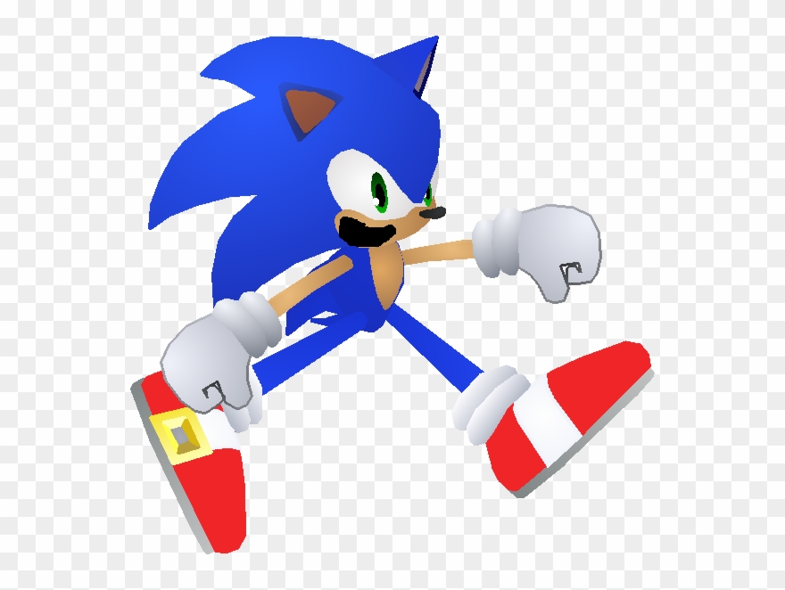 Sonic Bfse Pose - Cartoon Clipart