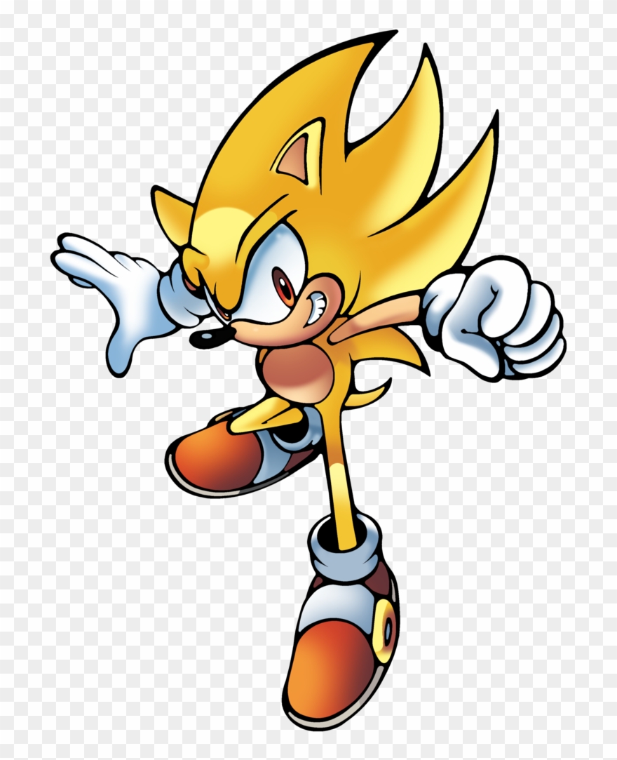 No Caption Provided - Super Sonic The Hedgehog Clipart
