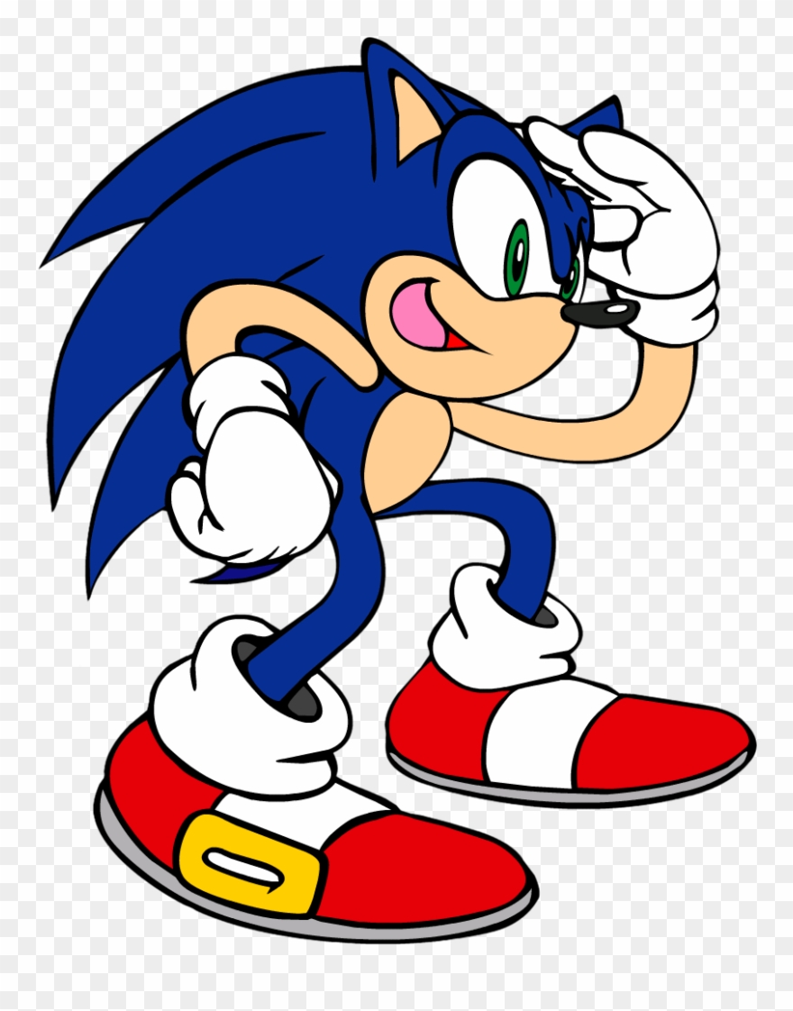 This Artwork 2007 Sega Corporation - Sonic Adventure Sonic Base Clipart