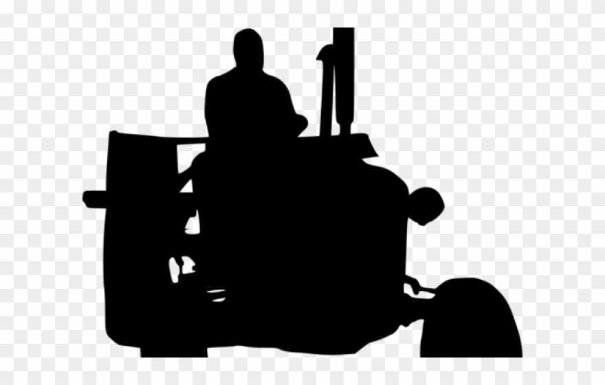 John Deere Clipart Hayride - Silhouette - Png Download