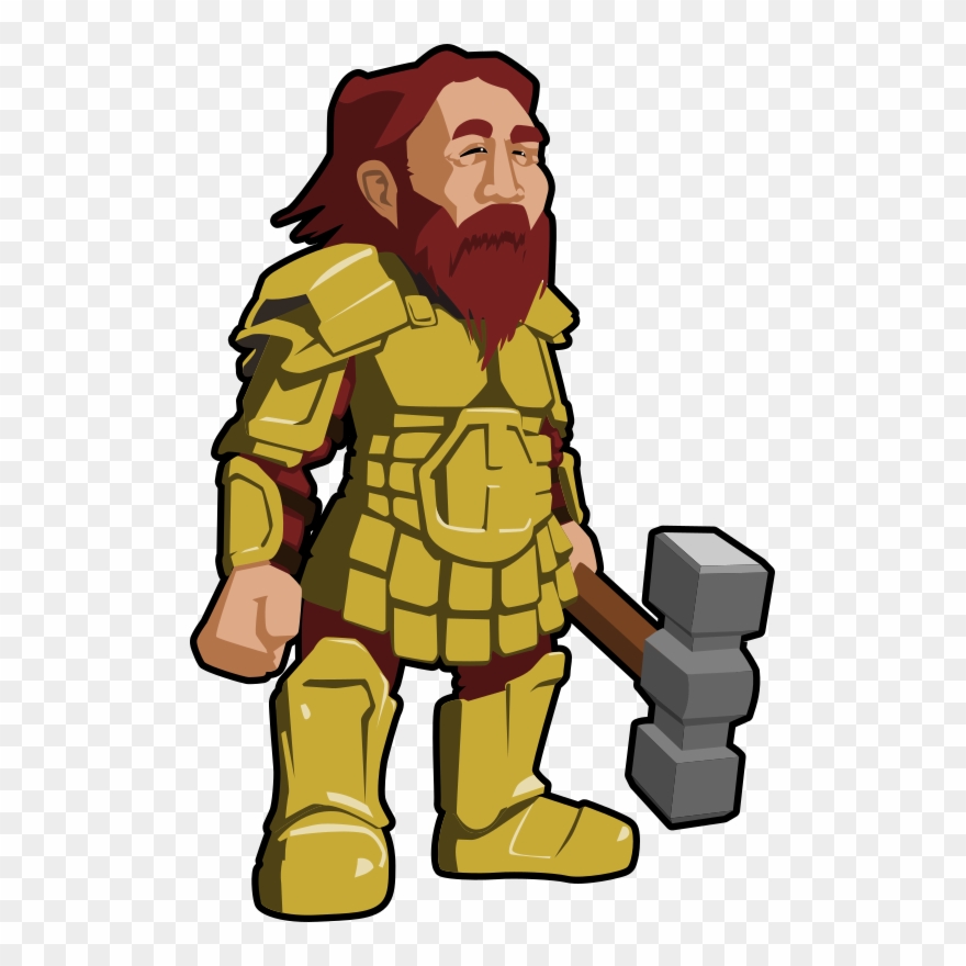 Clipart Of Warrior And Buntis - Cartoon - Png Download