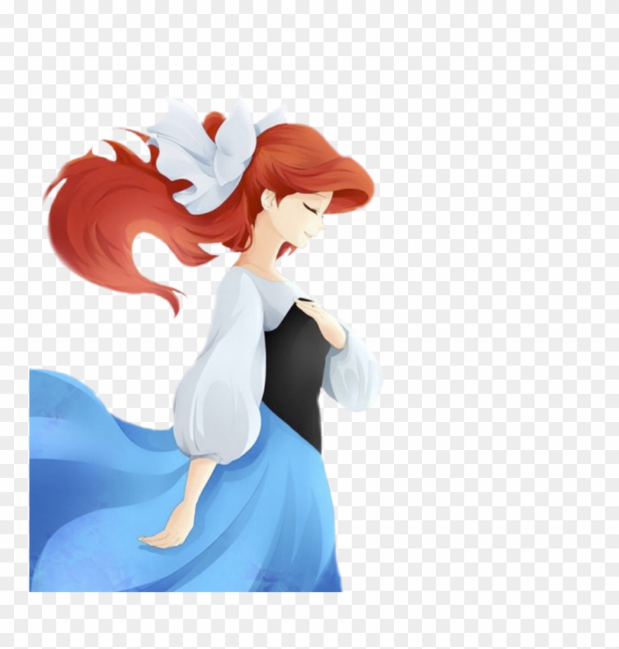 Thelittlemermaid Ariel Png Pequenasereia - Ariel En Anime Clipart