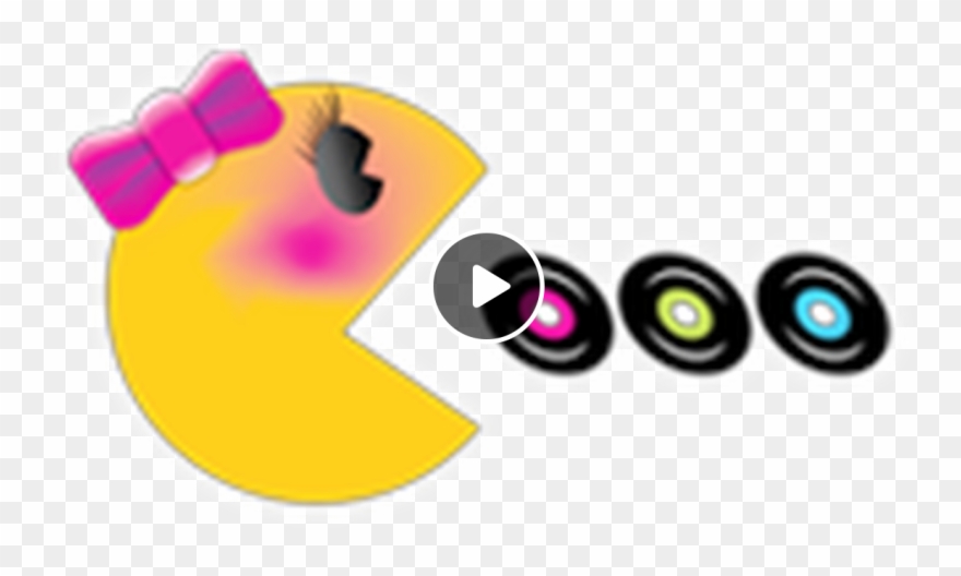 Pac Woman 80's Supermix - Circle Clipart