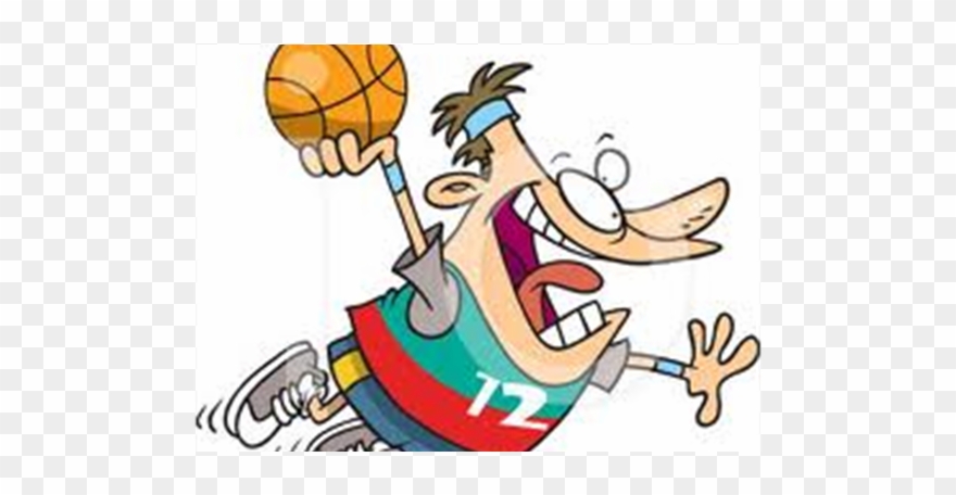 Men's Basketball - Basketball Funny Pics Cartoons Clipart