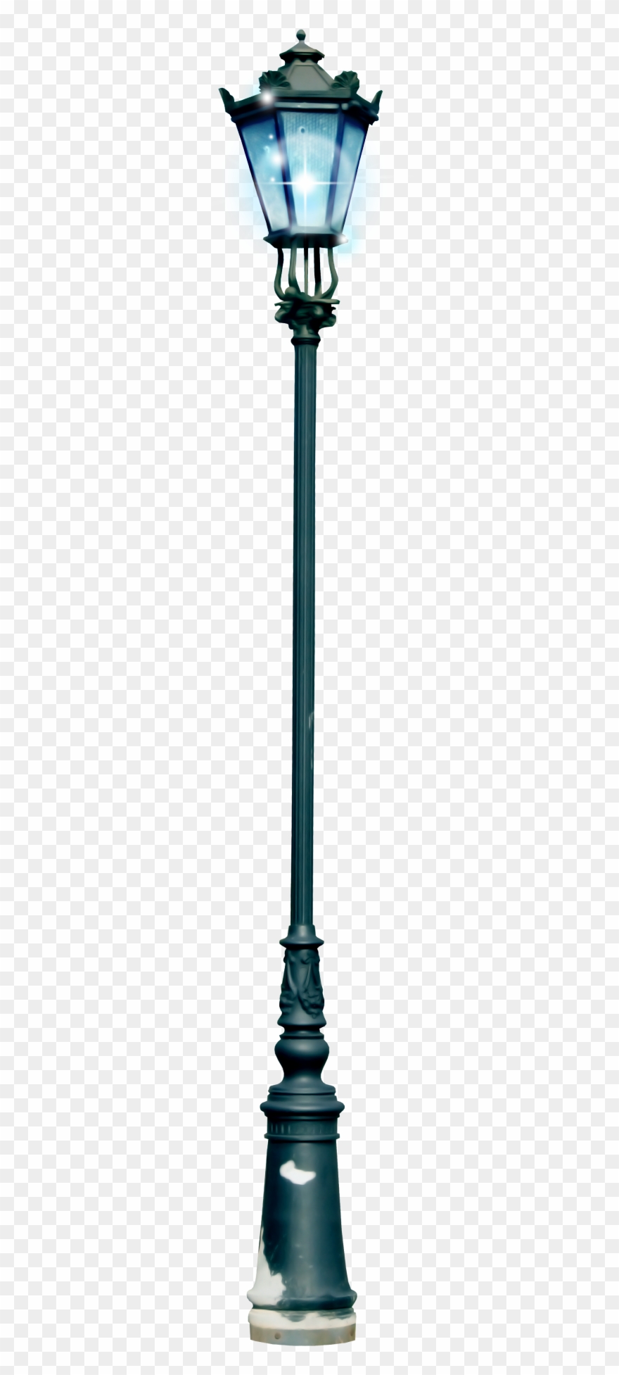 Flashlight Light Fixture Street Lighting Lantern Clipart - Street Light - Png Download