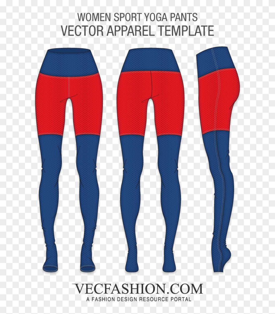 1000 X 1000 6 - Mens Yoga Pants Template Clipart