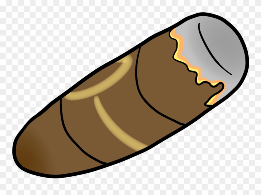 Png For Free - Cartoon Cigar Png Clipart