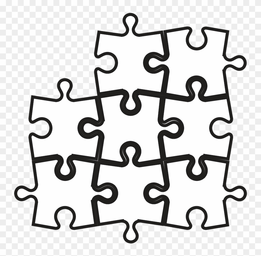 Copy Of Untitled - Disegni Puzzle Da Colorare Clipart