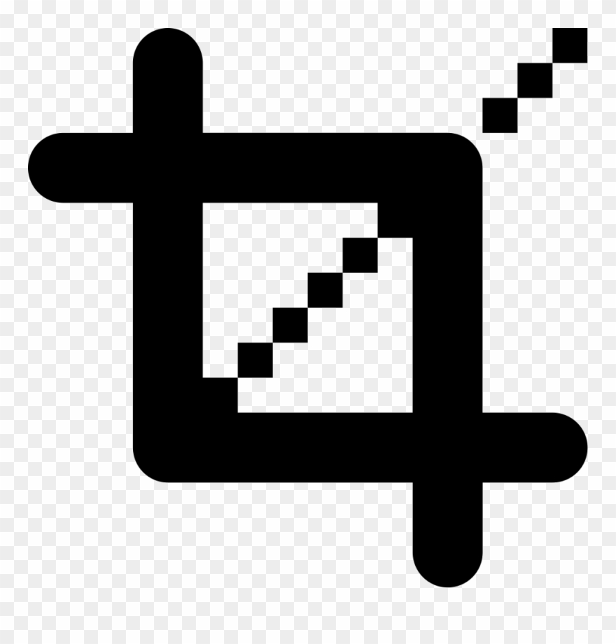 Png File Svg - Photoshop Crop Tool Icon Clipart