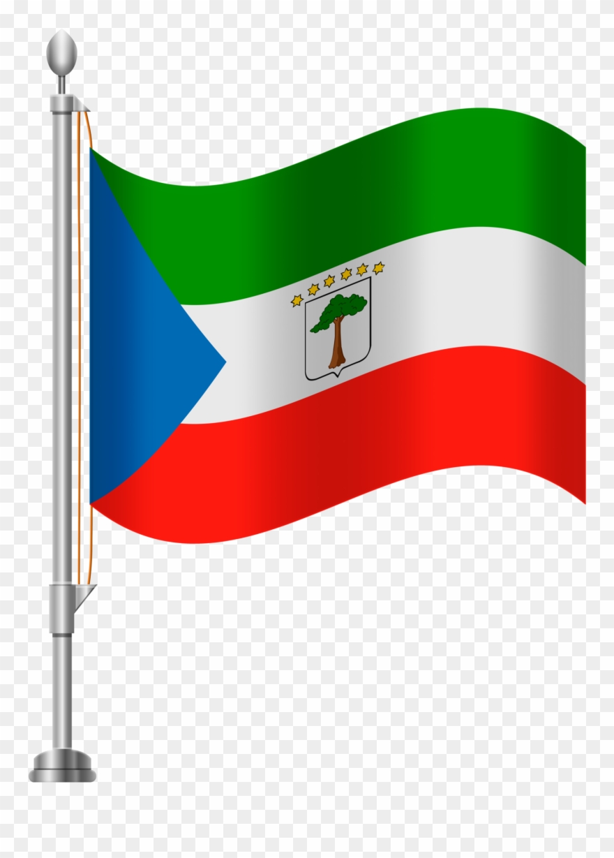 Equatorial Guinea Flag - Czech Republic Flag Clipart - Png Download