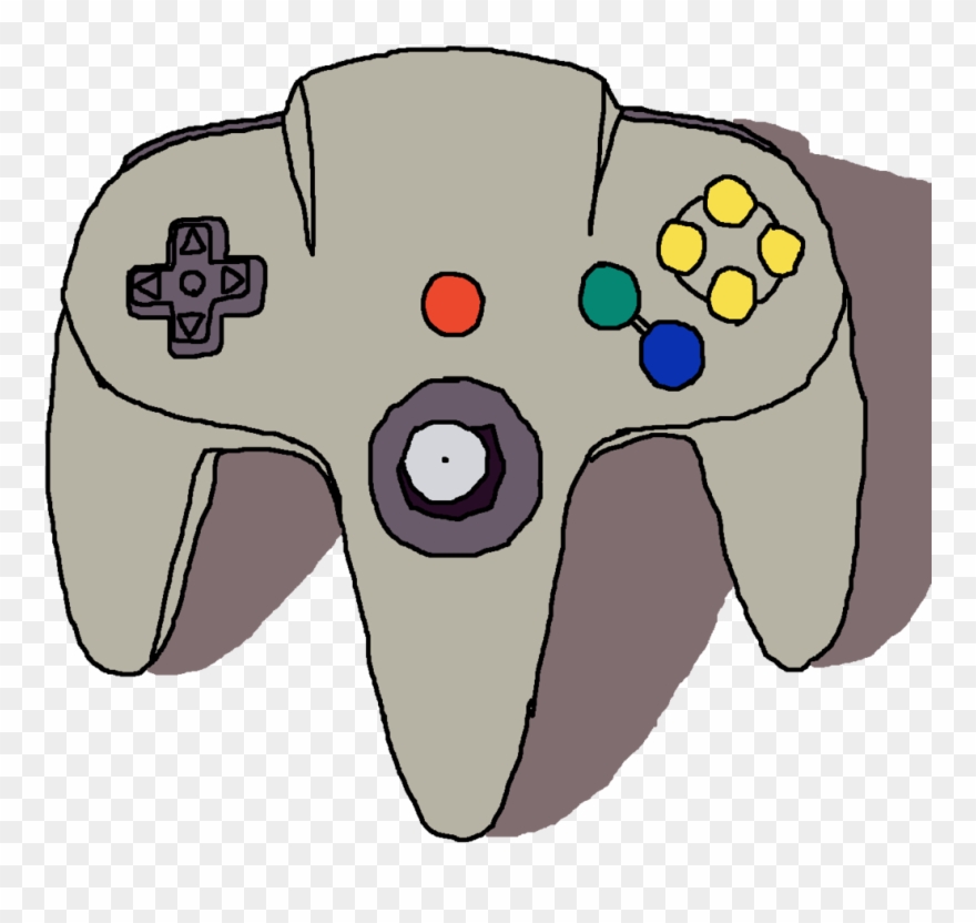 Controller Playstation Game Controllers - Colored Drawing Of Game Controller Clipart