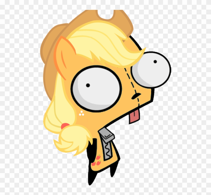 Pony Re-imaginings - Invader Zim Gir Clipart