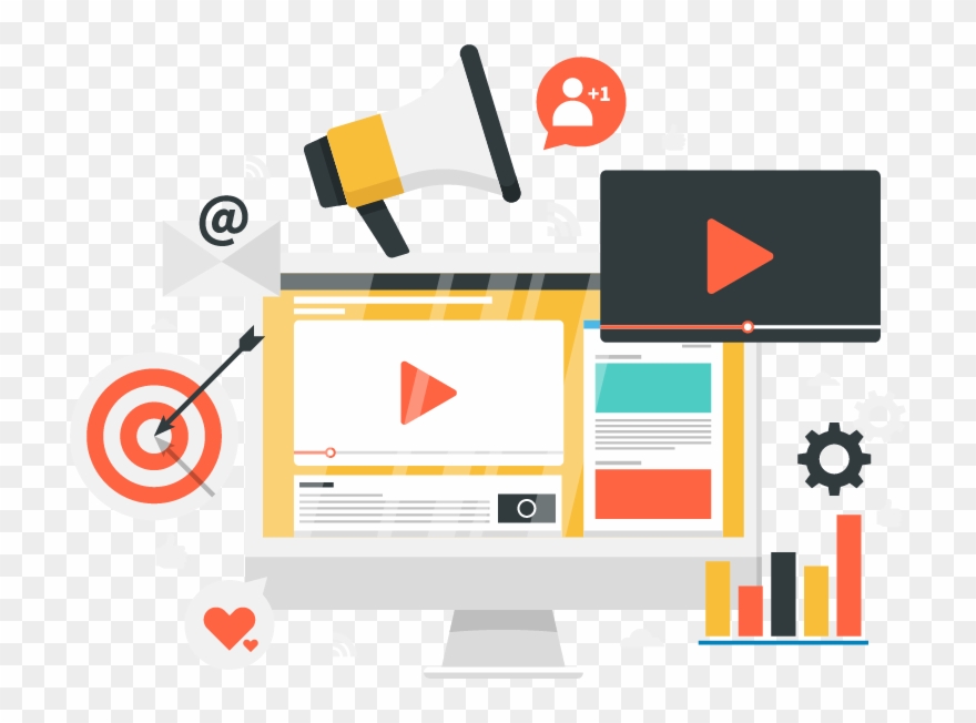 754 X 572 2 - Social Media Marketing Clipart