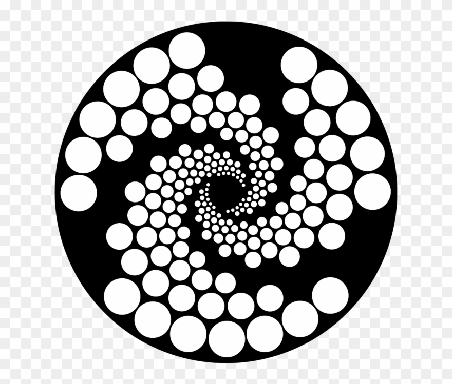 Cyclone Dots - Ornament Clipart