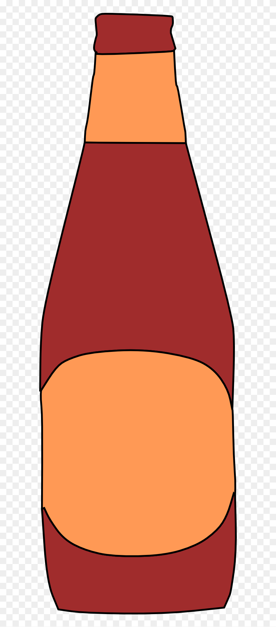 Vector Graphics, - Cartoon Beer Bottle Clipart