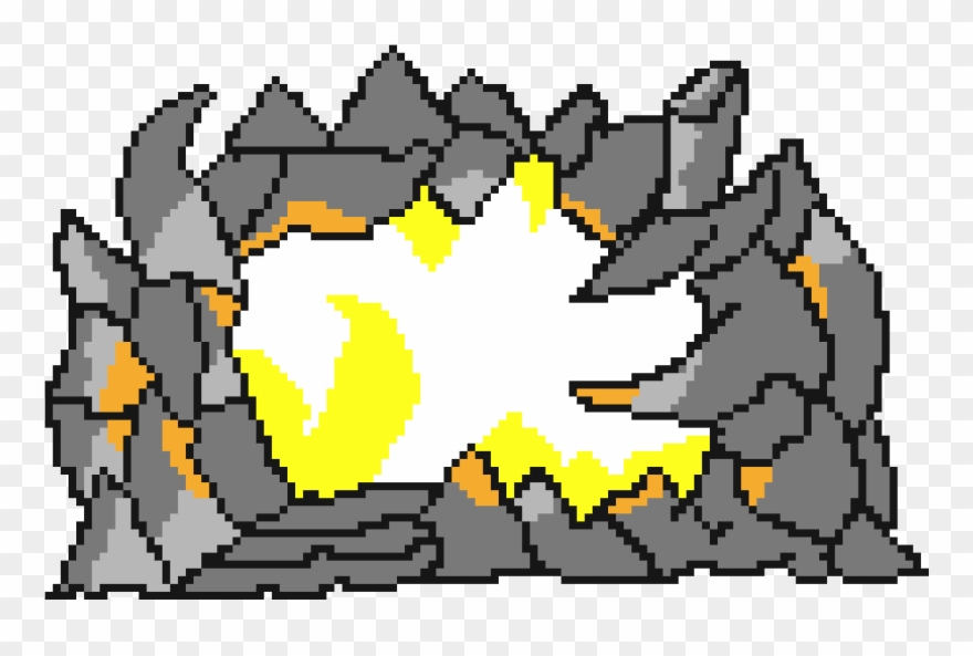 Cave Entrance - Cartoon Clipart