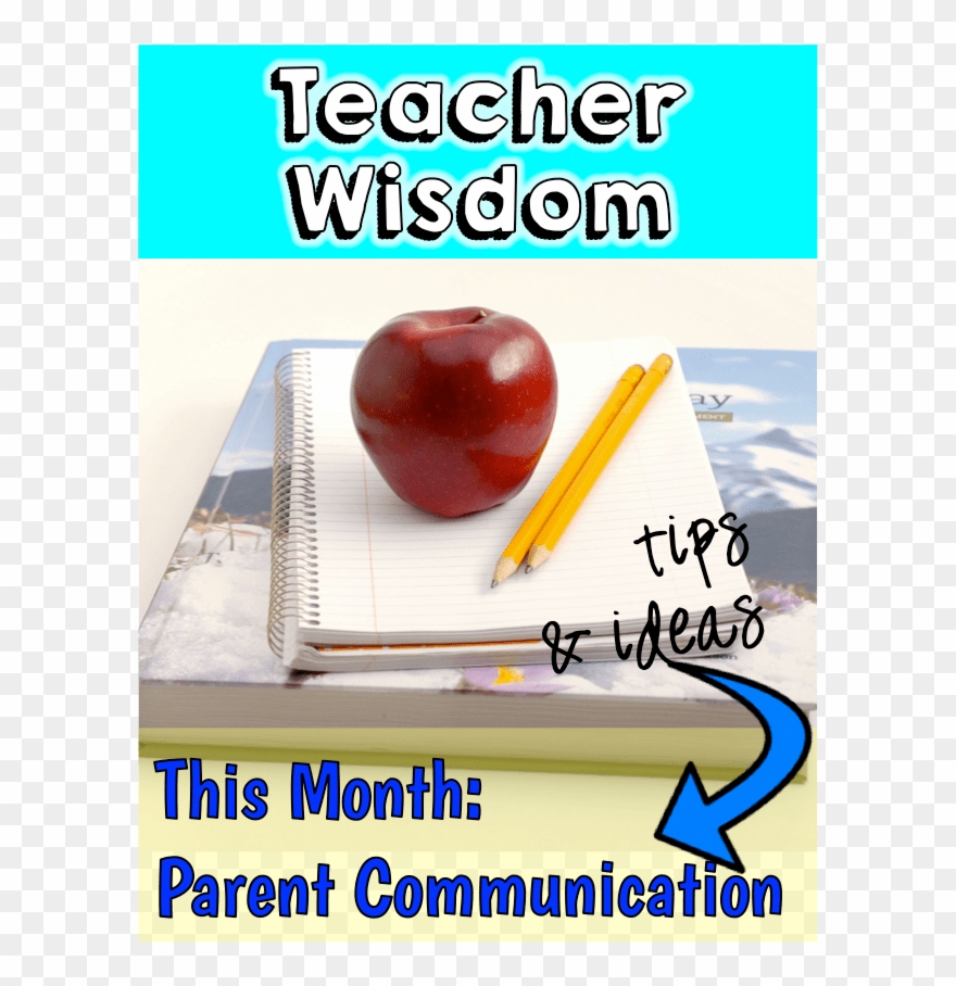 Teacher Wisdom - Apple Clipart