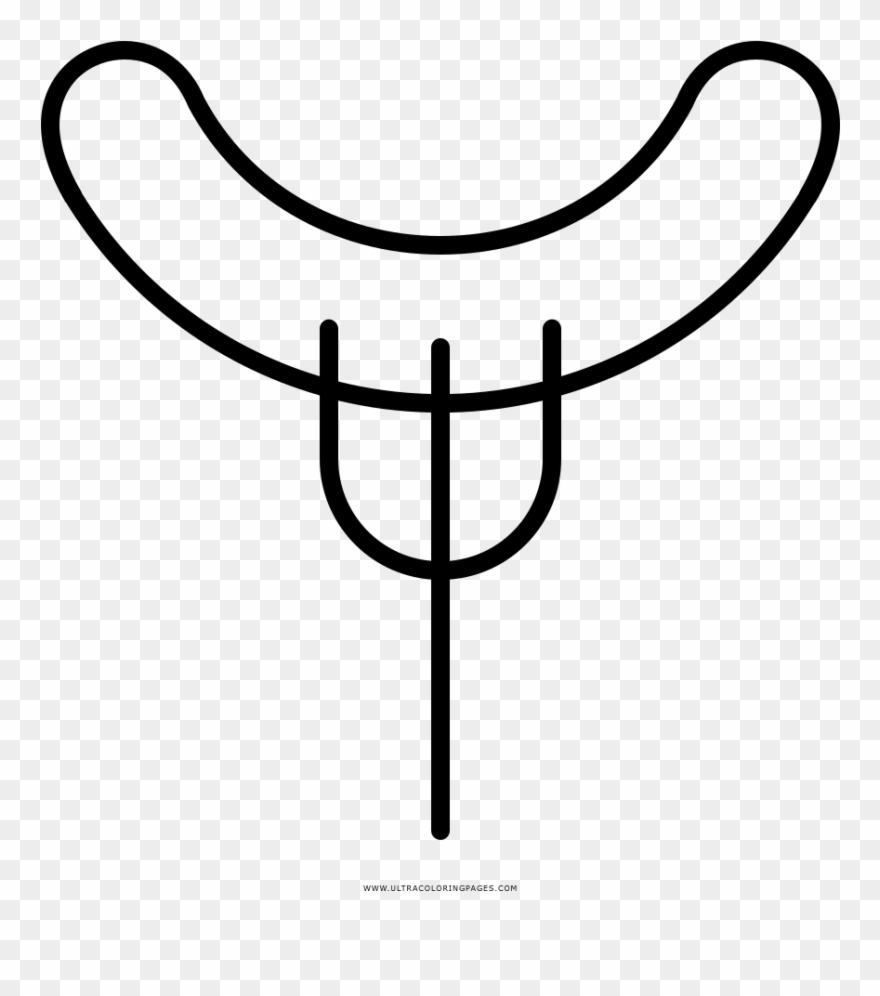 Bratwurst Coloring Page - Rubik's Cube Clipart