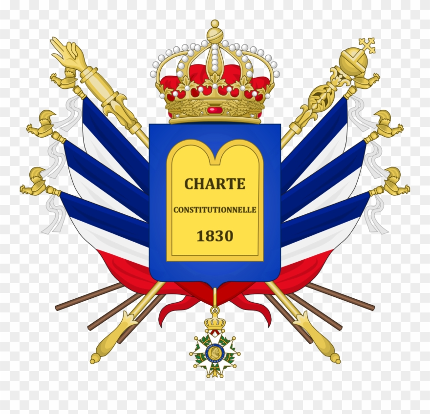 Coat Of Arms Of The July Monarchy (variant) - Royal French Clipart