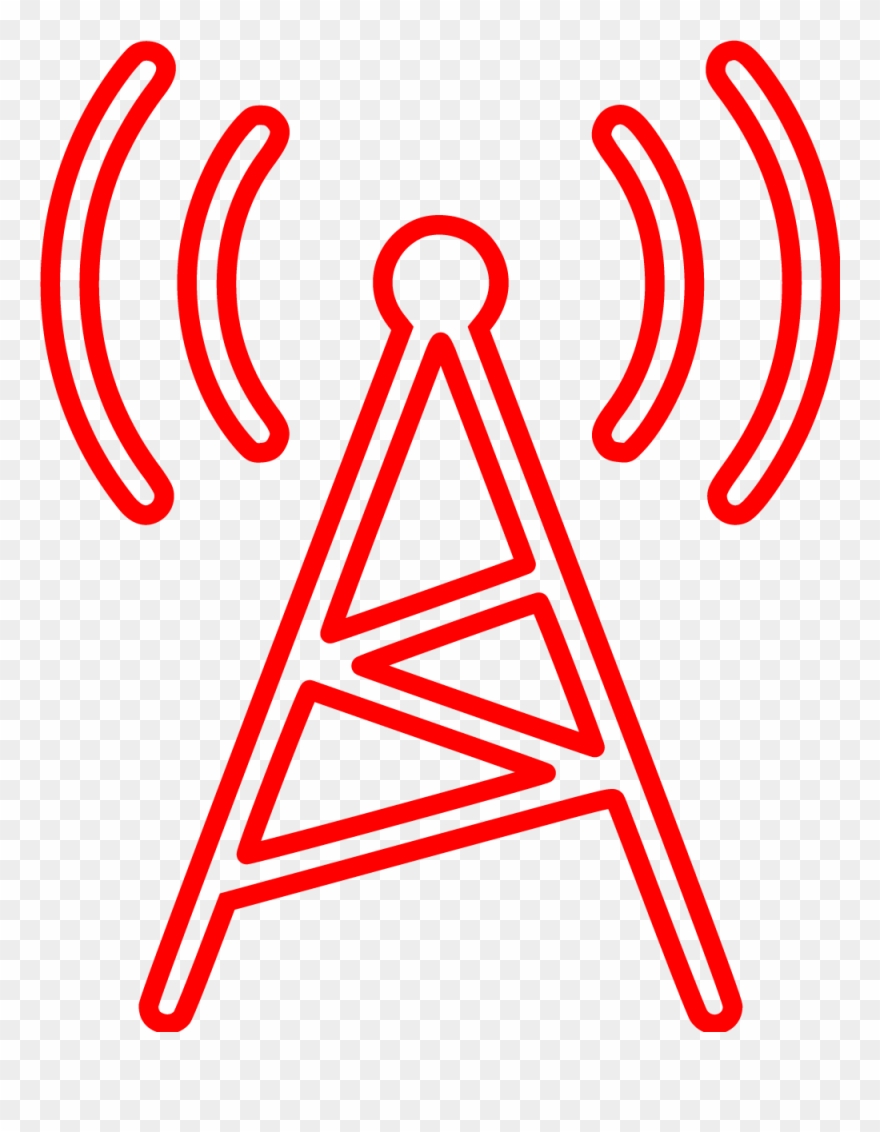 As A Broadcaster - Triangle Clipart