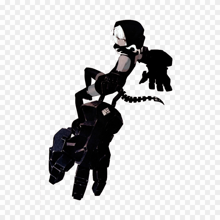 Strength H Artwork - Black Rock Shooter Strength Png Clipart