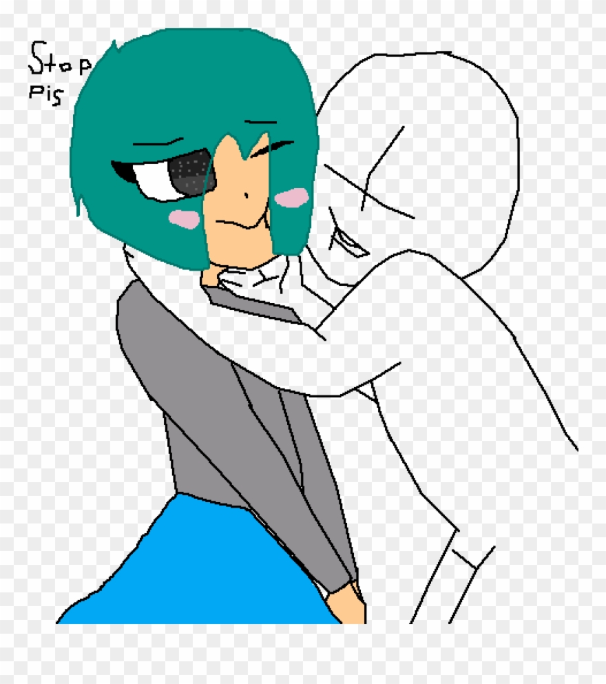 When People Wont Stop Touching My Face - Cartoon Clipart