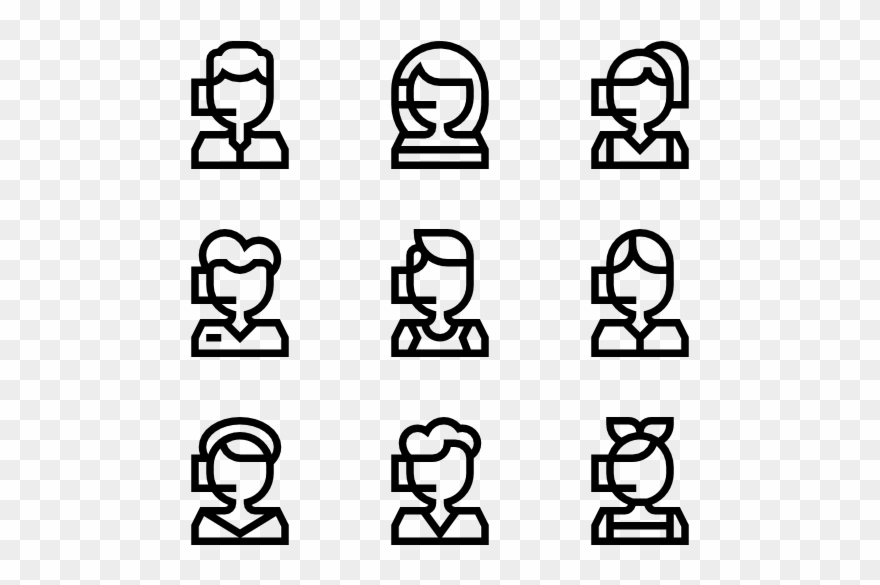 Call Center Avatars - Beer Font Icon Clipart