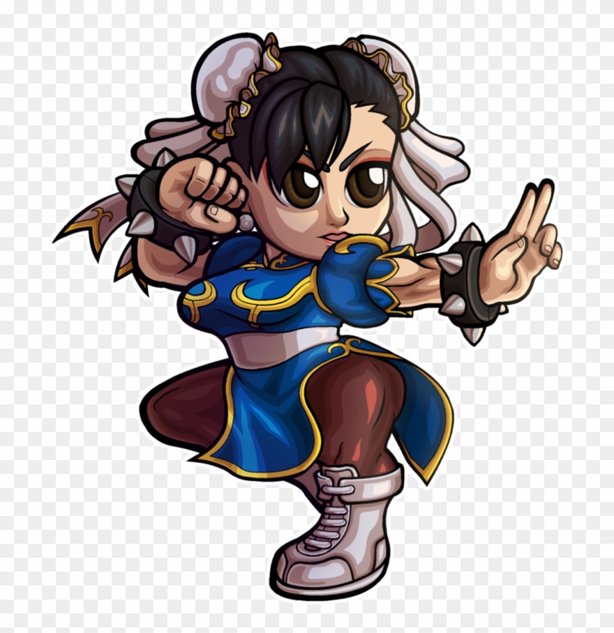 Street Fighter V Logo Png - Chibi Png Street Fighters Clipart