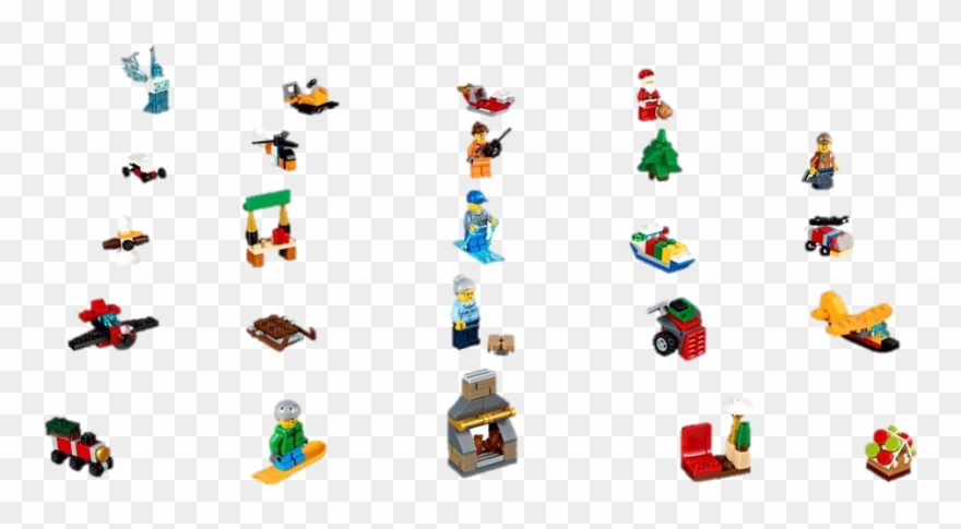 You Will Earn 1 Reward Points By Buying This Product - Lego City Advent Calendar 2017 Clipart