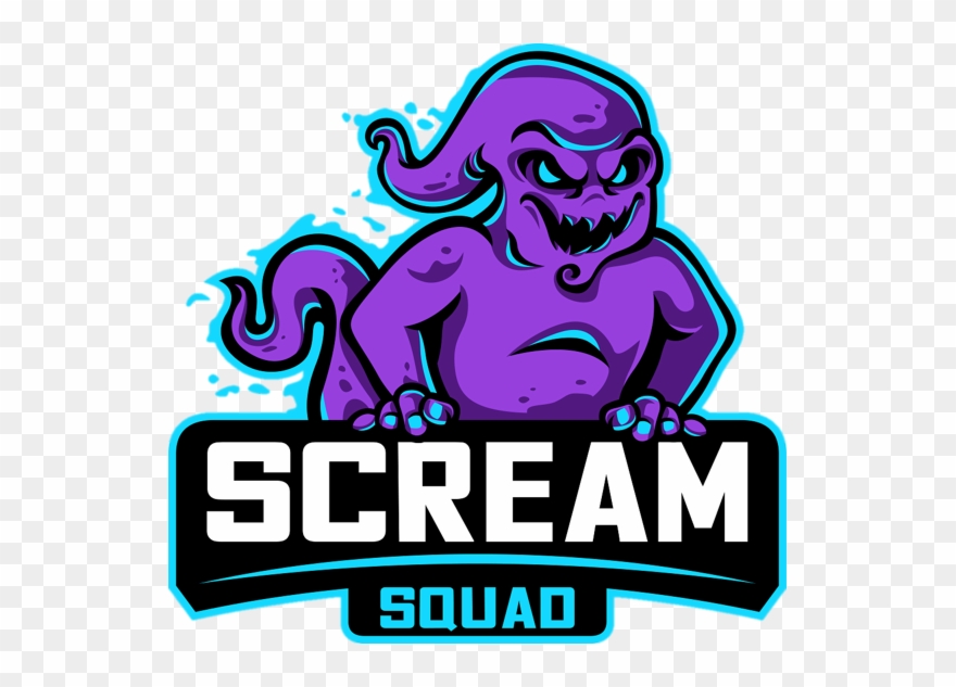 Scream Squad Logo Clipart