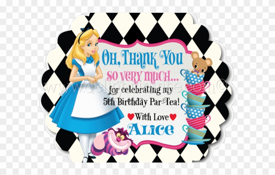 Cake Clipart Mad Hatter - Png Download