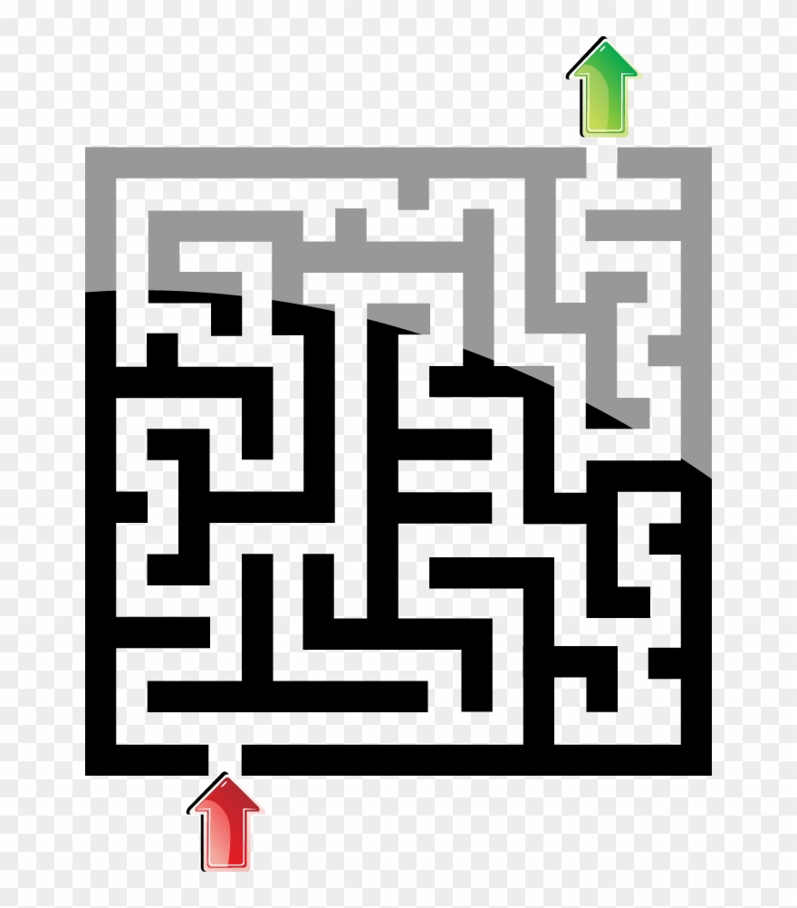 Maze - 20 X 20 Maze Clipart