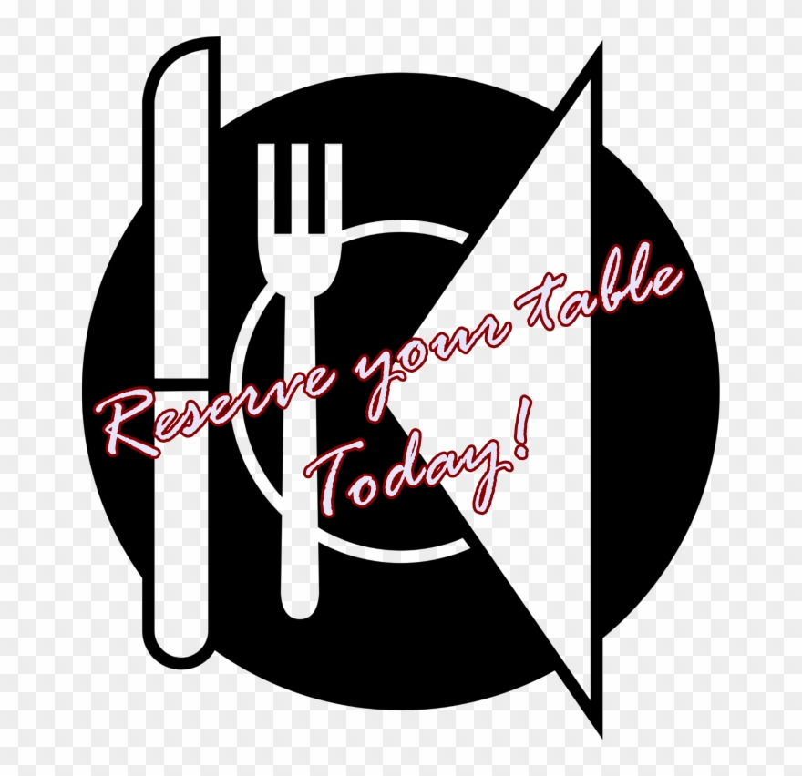 For This Memorable Event - Clipart Black And White Table Setting - Png Download